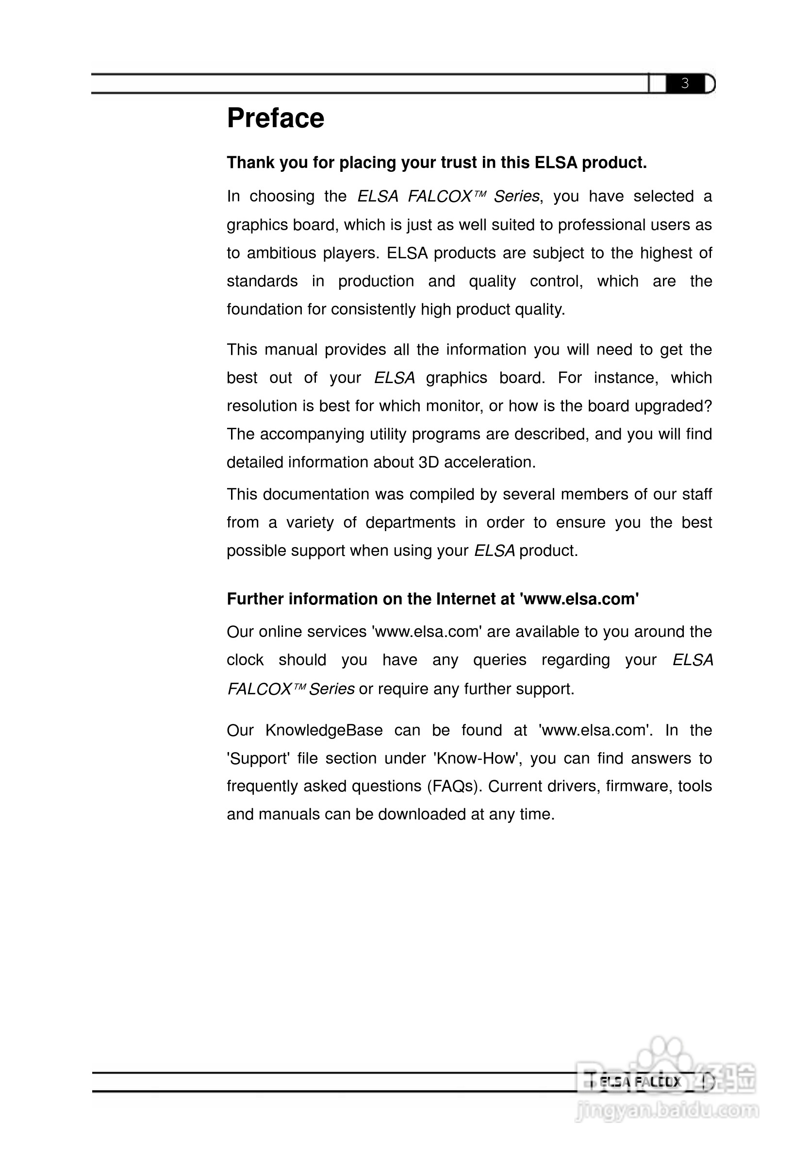 艾尔莎幻雷者 925L 128T TV型显卡说明书:[1]