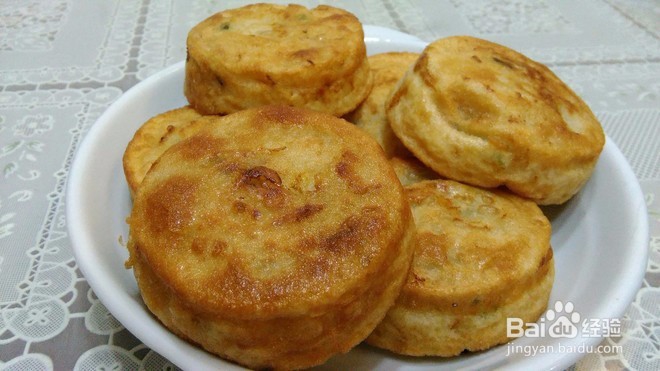 小吃油灯盏的做法