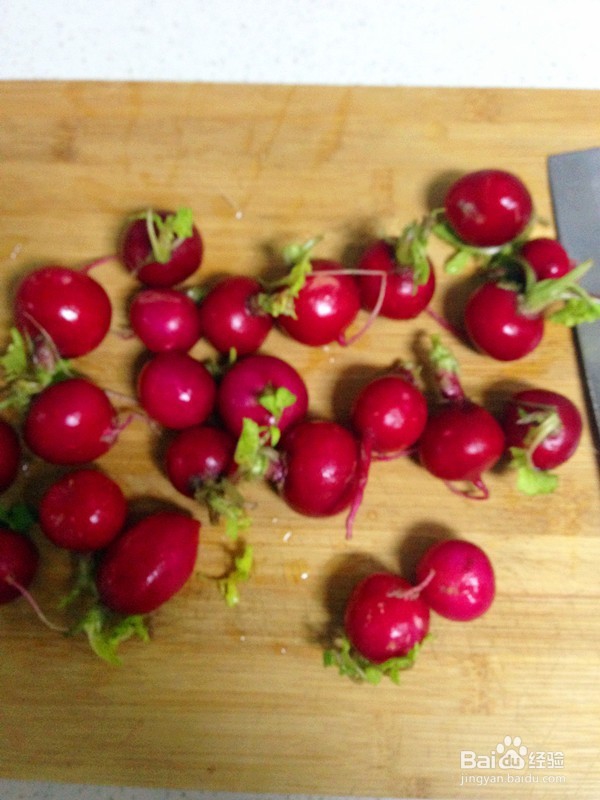 如何做好吃的凉拌樱桃萝卜