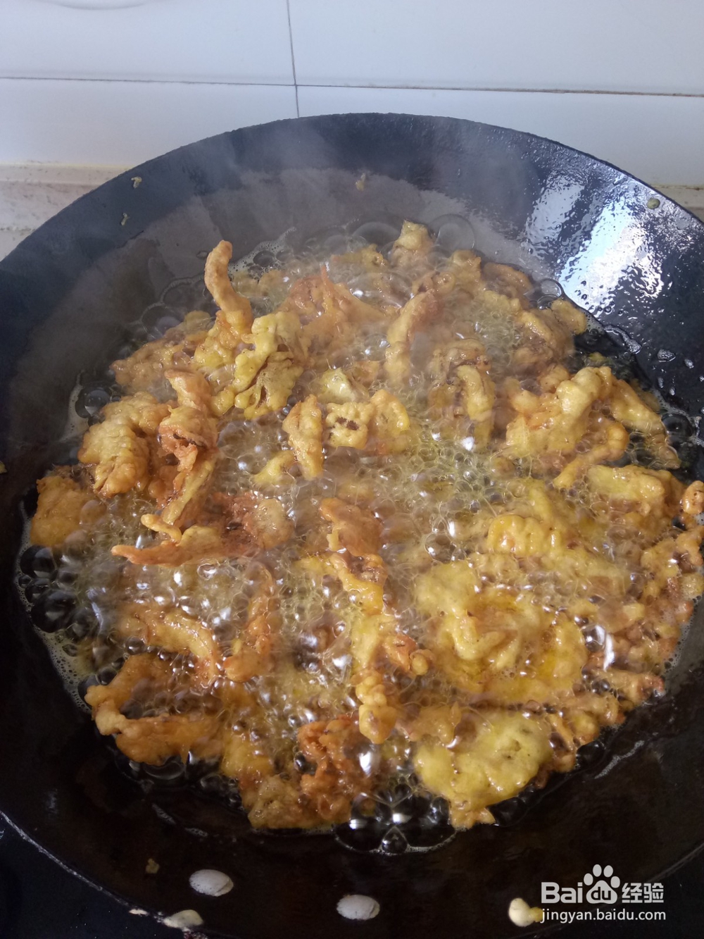 五香糖炒炸平菇