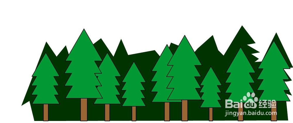 flash如何把一棵树生成一片森林教程