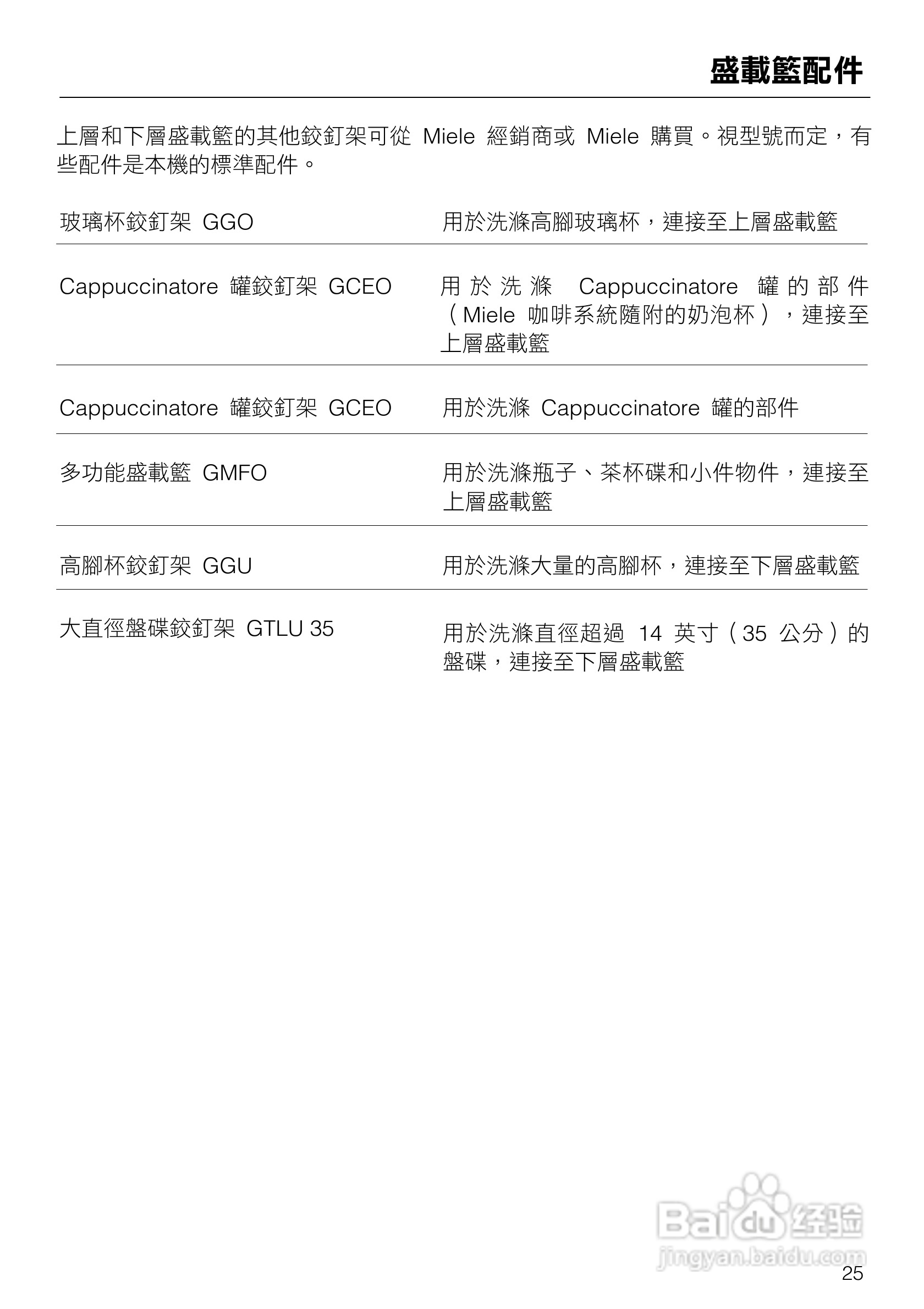 美诺Miele洗碗机G1472使用说明书:[3]