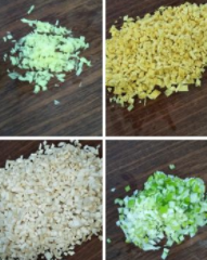 杏鲍菇绿萝卜蒸饺