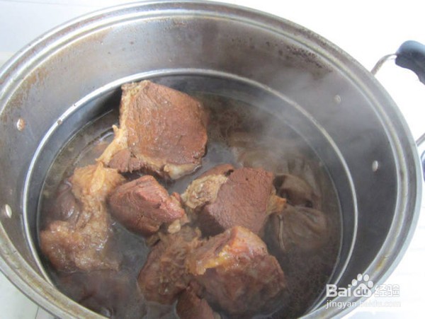 教你家常卤牛肉制作方法
