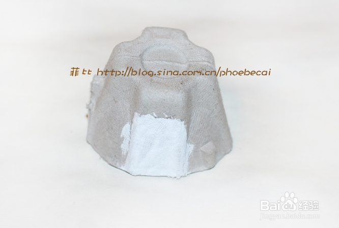 如何用鸡蛋盒做小企鹅（小动物）