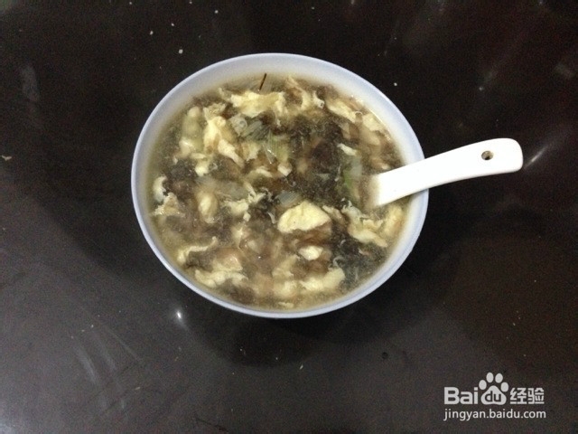 怎样做紫菜蛋汤