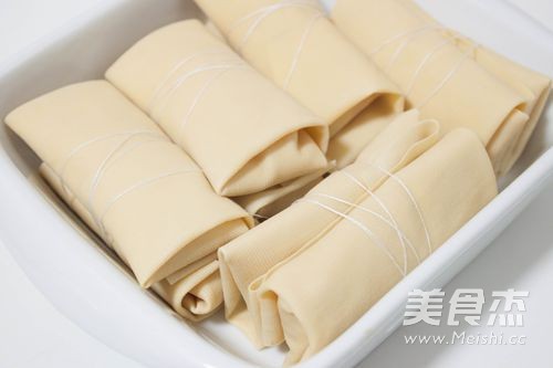 百叶包肉的做法