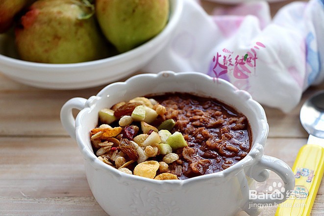 可可燕麦片的做法