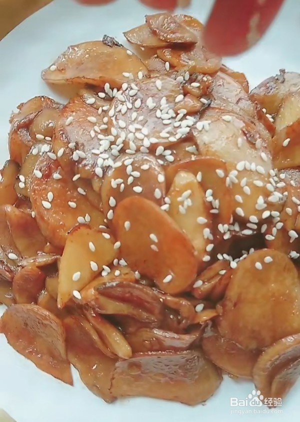 美味干煸杏鲍菇