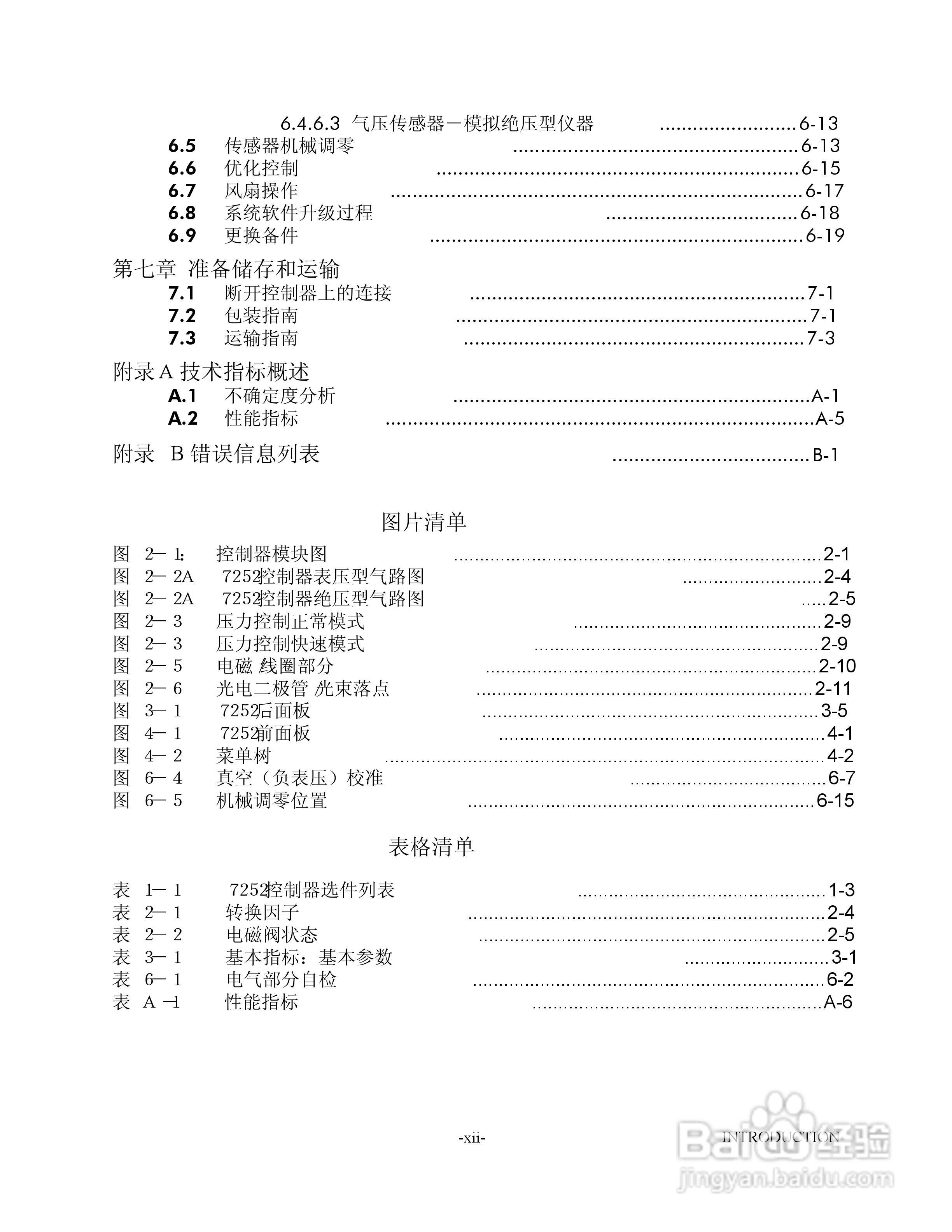 GE 7252/7252i型数字压力控制器用户手册:[1]