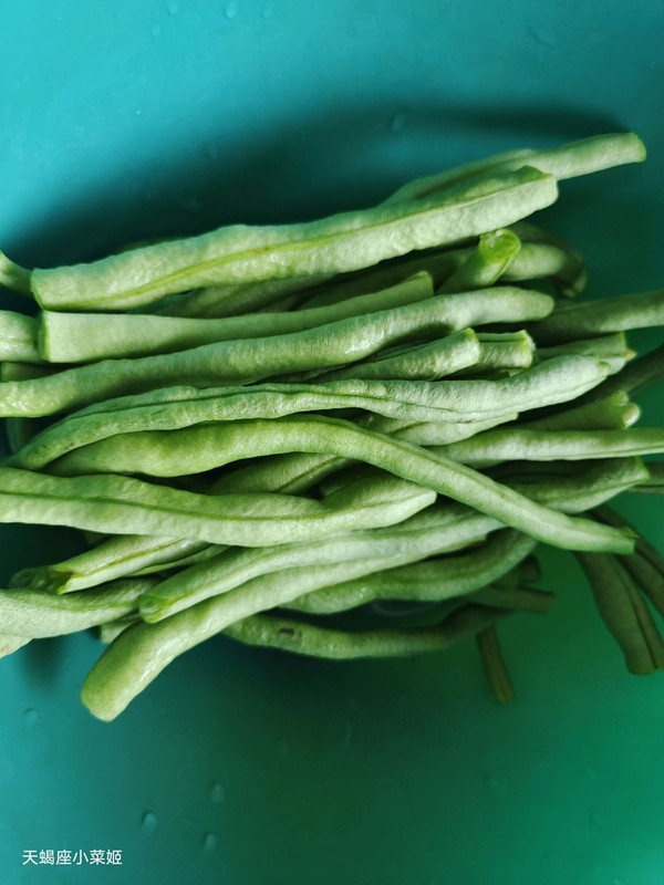 榄菜肉末四季豆