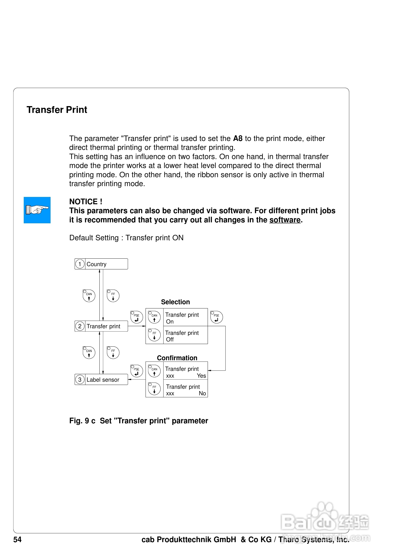 cab A8200打印机使用说明书:[6]