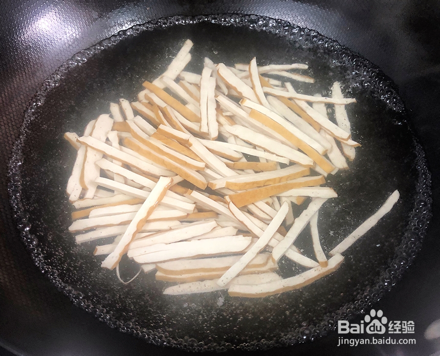 香味浓郁的香干马兰头