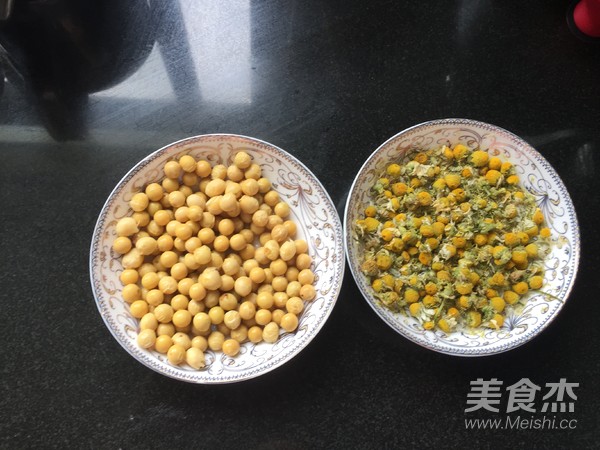 洋甘菊豆浆的做法