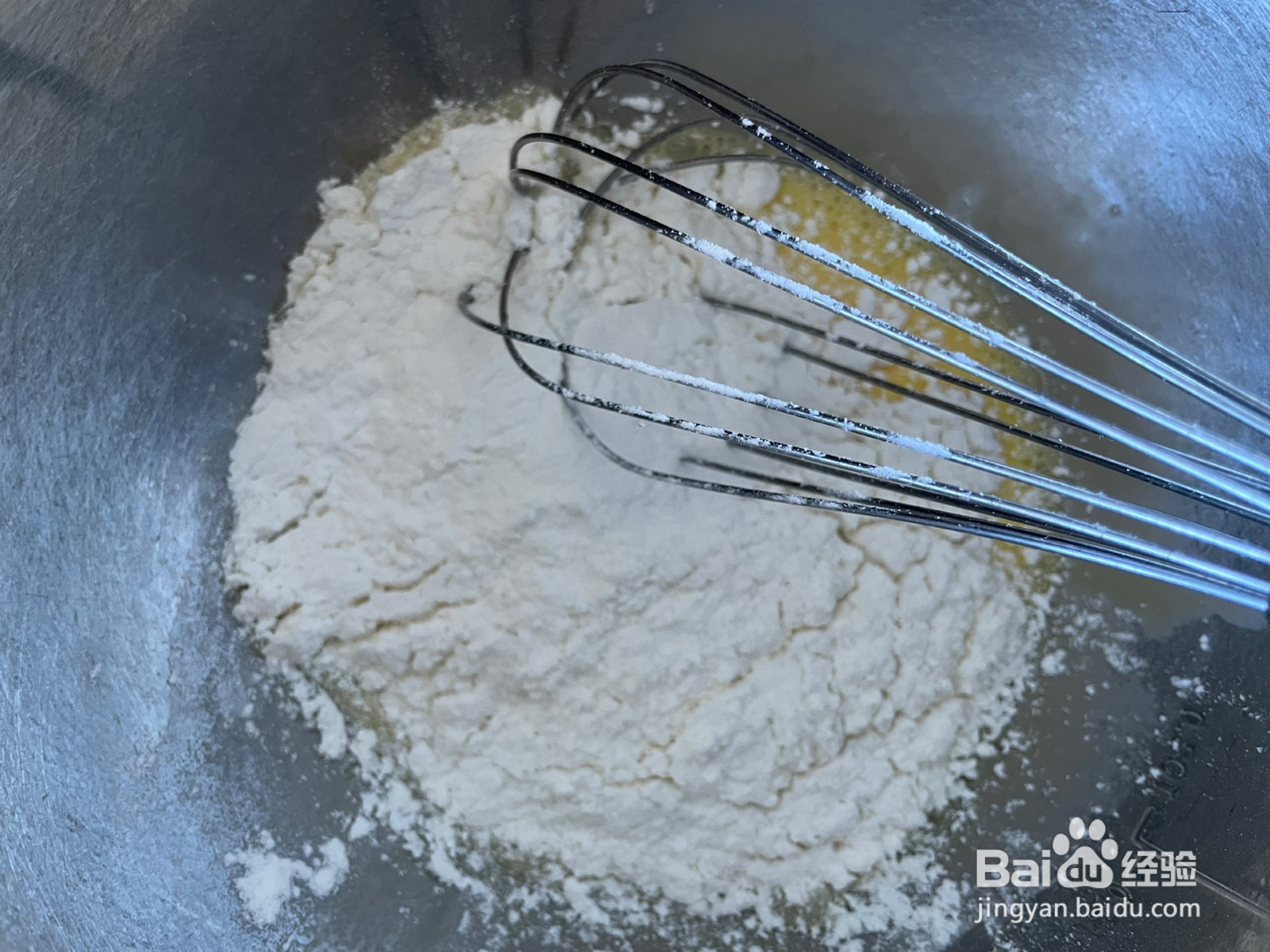 无油松饼的做法