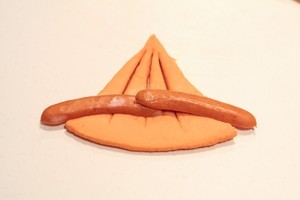 罗勒香肠芝士角的做法