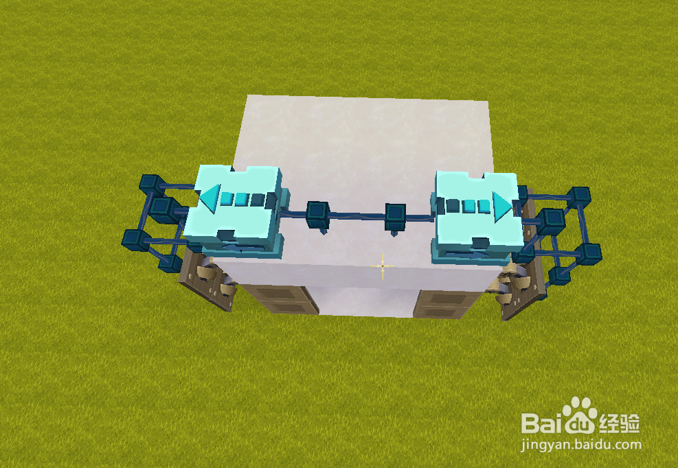 迷你世界怎么做隐藏门