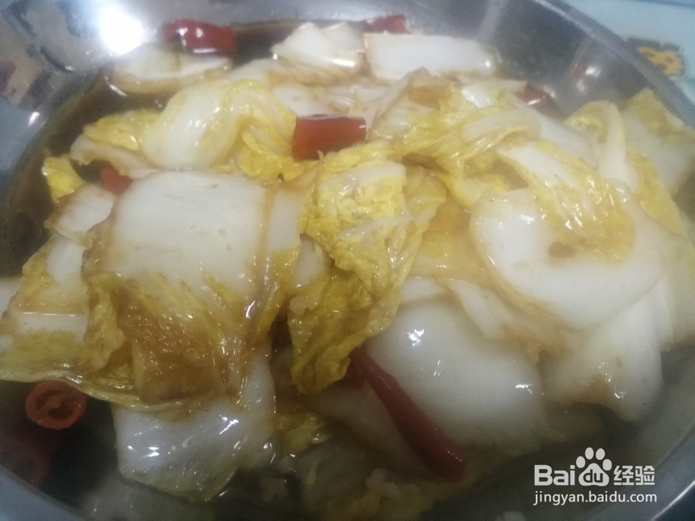 辣椒炒白菜怎么做