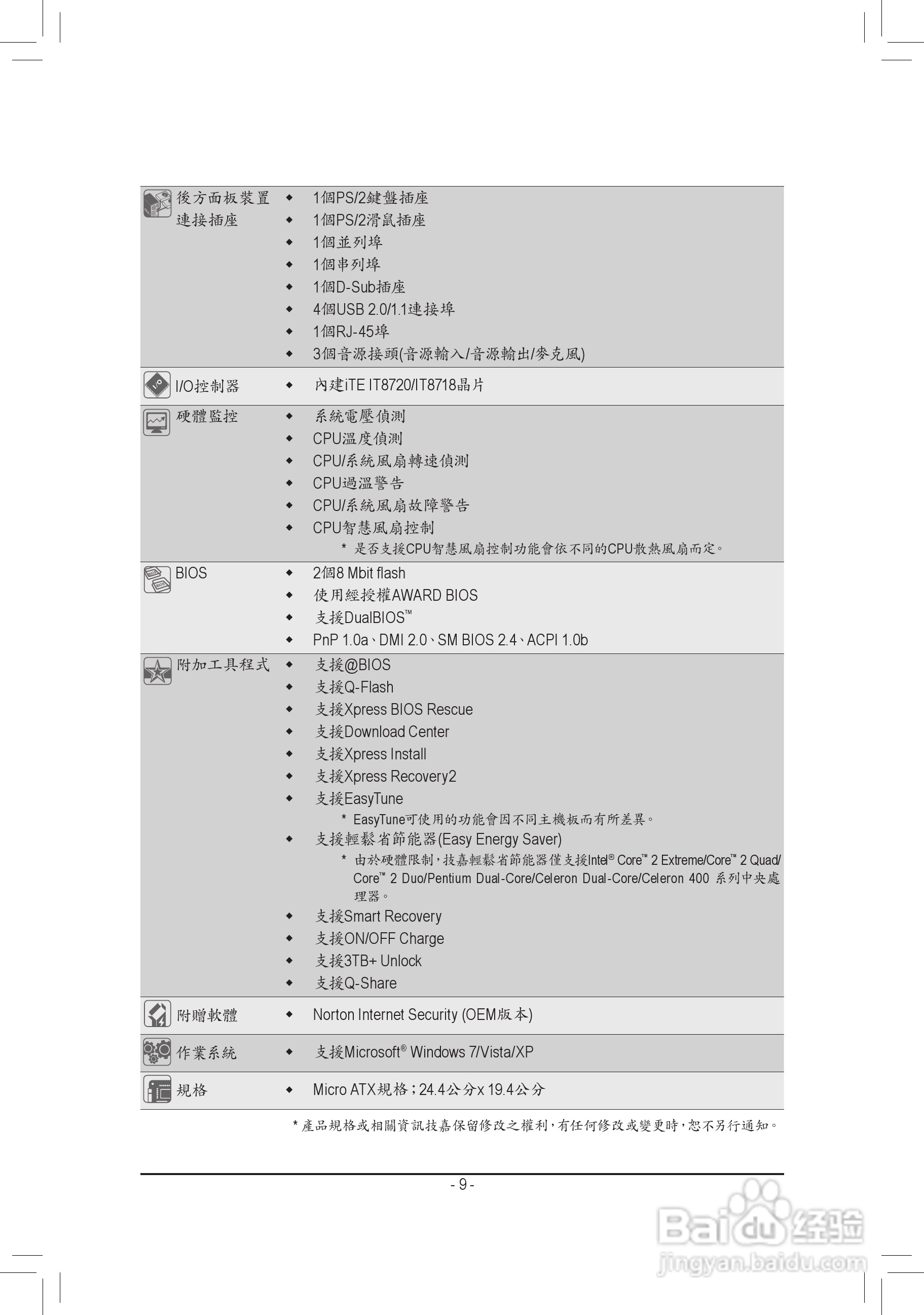 技嘉GA-G41MT-S2PT主板使用手册:[1]