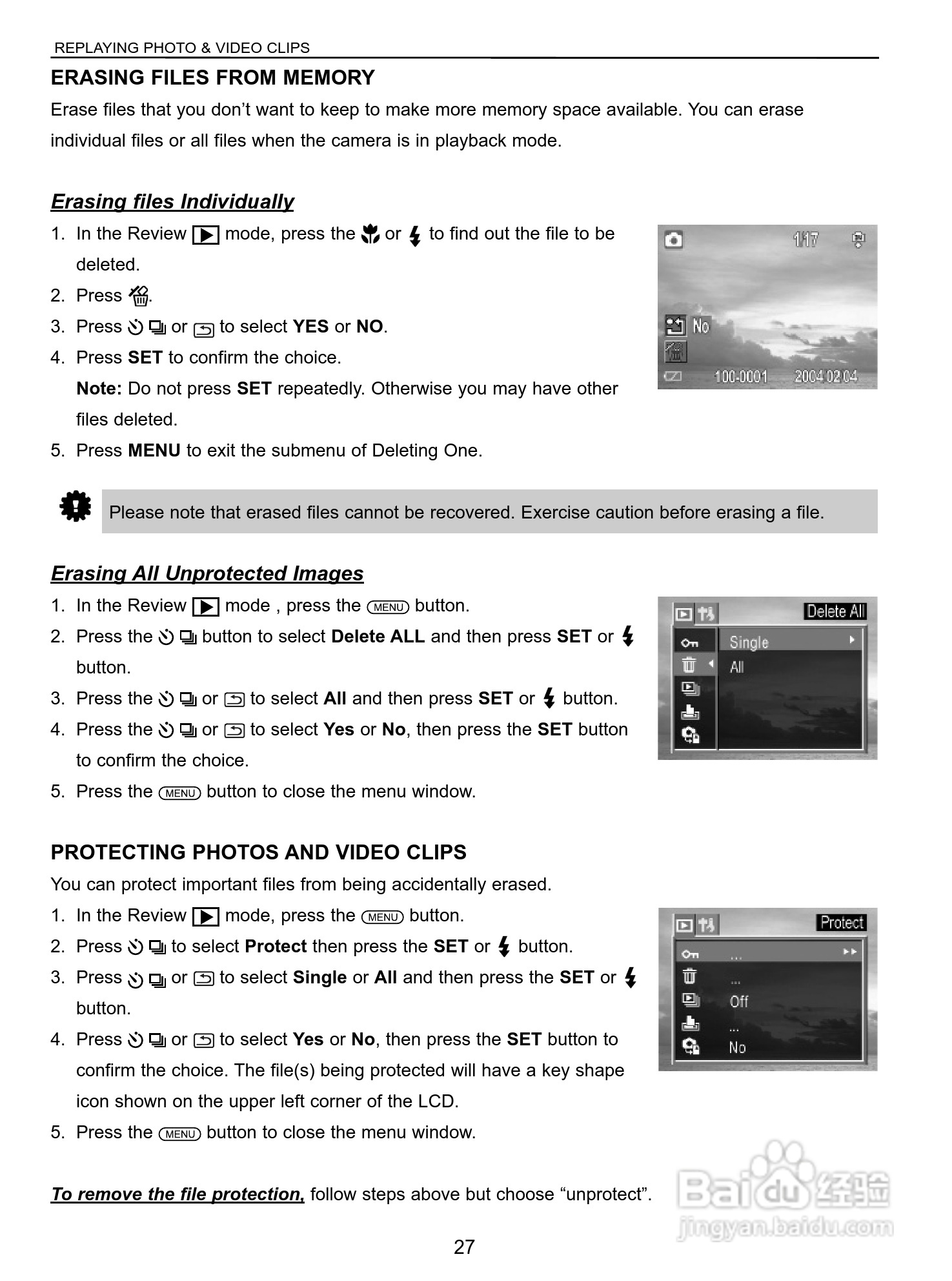 JENOPTIK JD 5.2 zoom数码相机说明书:[3]