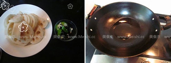 豆豉爆炒脆藕的做法