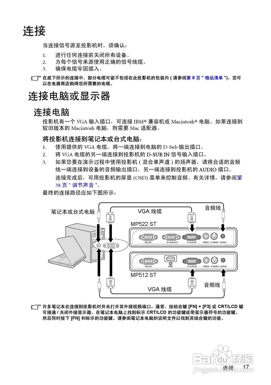 明基MP512ST投影仪使用说明书:[2]