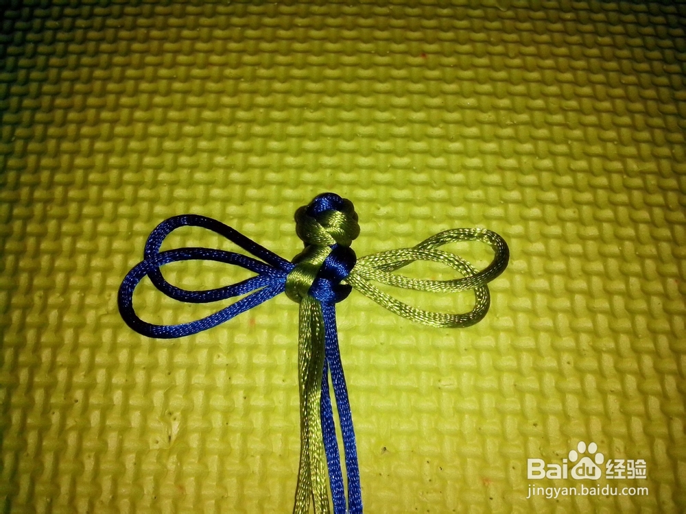 蜻蜓结的制作方法