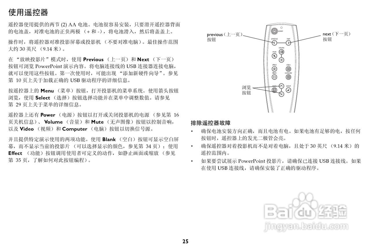 ASK Proxima C160投影机说明书:[3]