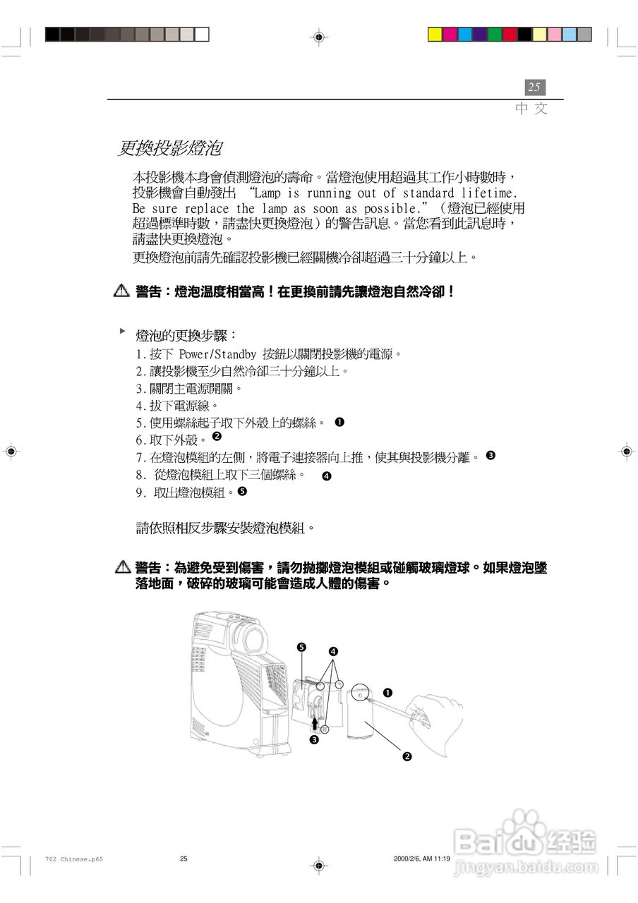 Optoma奥图码 EP702投影机说明书:[3]