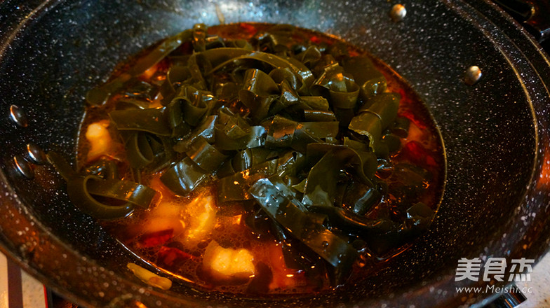 海带结烧肉的做法