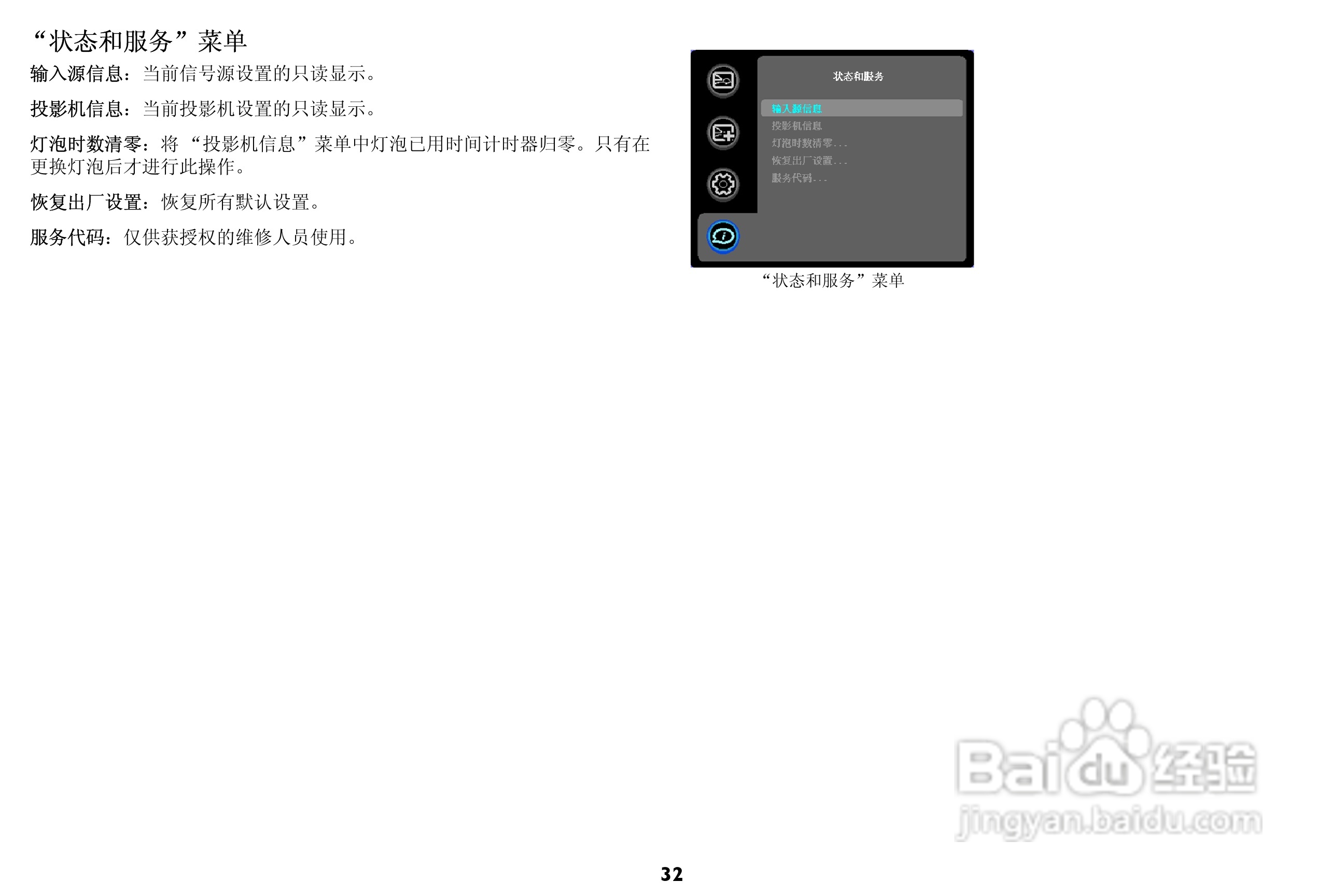 富可视 W1102投影机说明书:[4]