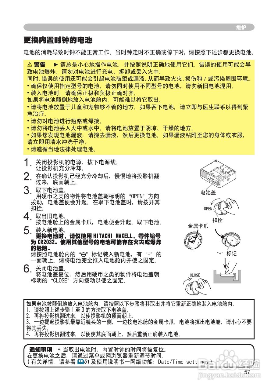 日立 CP-X265投影机说明书:[6]