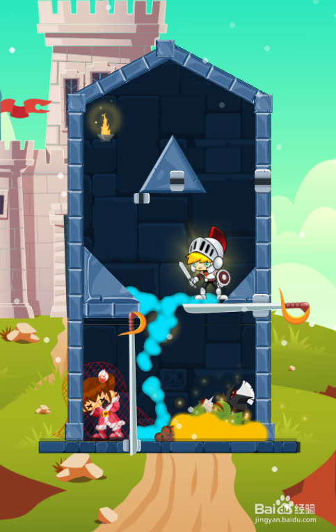 Knights Rescue的Level 24怎样通过?