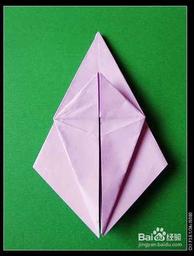 【折纸系类】百合花的折法