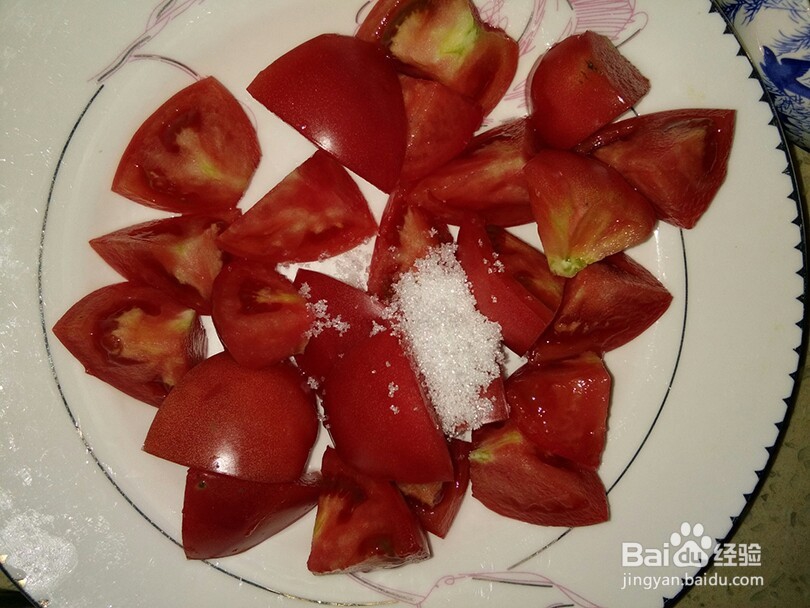 素菜~鸡蛋韭菜烧番茄