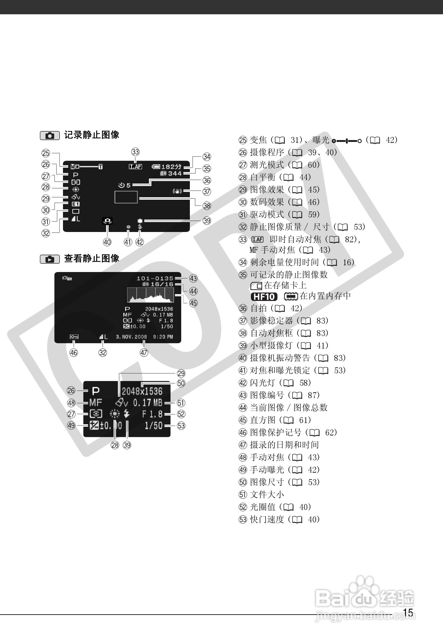 佳能HF10数码摄像机使用说明书:[2]