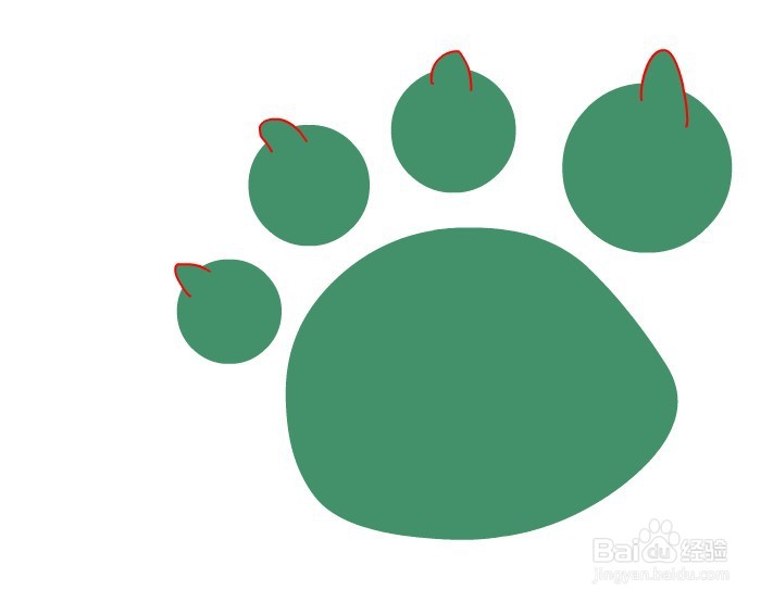 flash教你快速绘制动物手掌印
