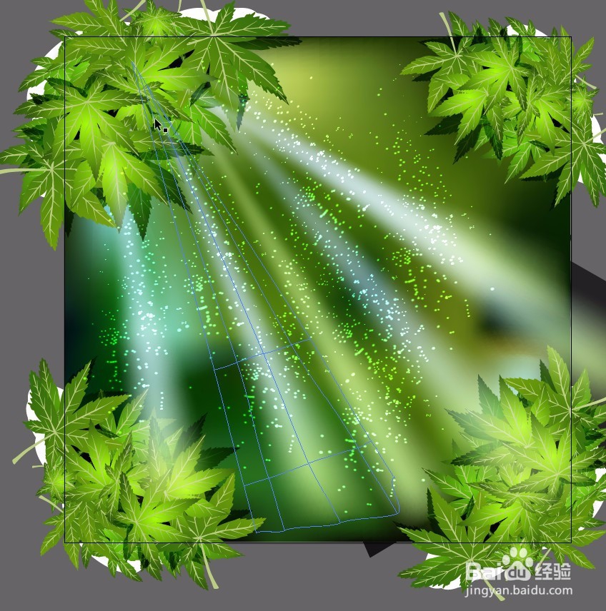 AI教程森林绘制Illustrator cs6