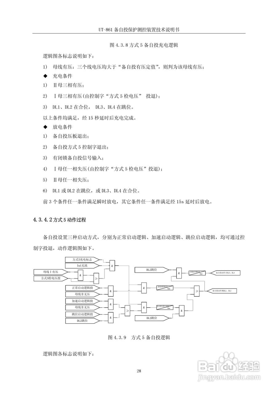 优特UT-861备自保护测控装置说明书:[3]