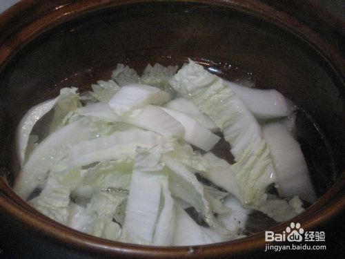 美味白菜蛋花汤的做法 百度经验