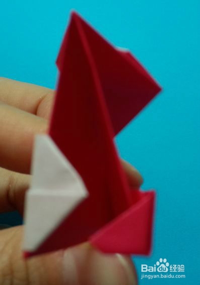 创意折纸如何折滑雪橇的圣诞老人(圣诞节礼物)