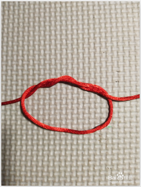 中国结基础入门——单8字结、线圈结