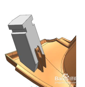 UG模具设计之汽车仪表盘后模斜滑块经典结构