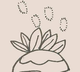 #好久不见#狗尾巴草的简笔画怎么画好看