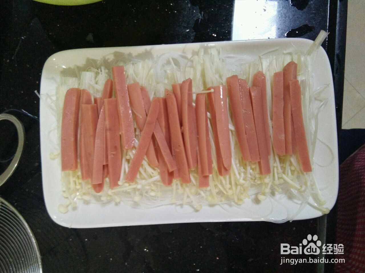 蒜蓉金针菇的做法