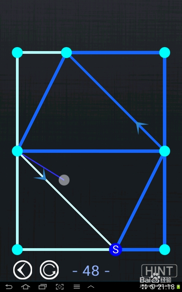 一笔画blue world全部攻略：[10]第46～50关