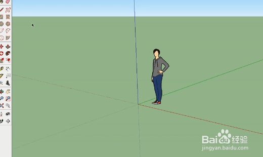 草图大师如何改变组件的大小比例