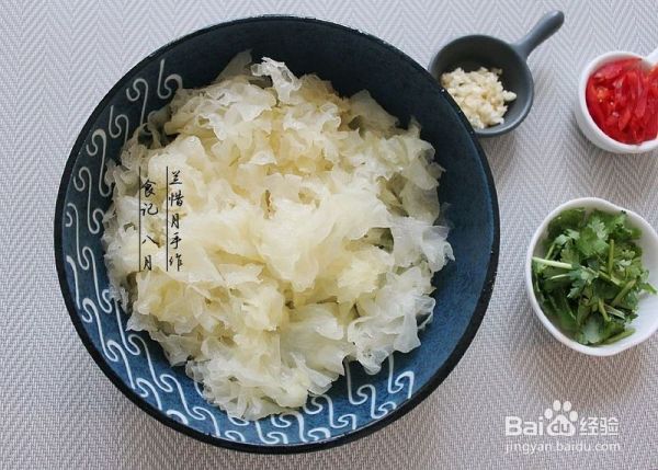 爽口小菜——【凉拌银耳】