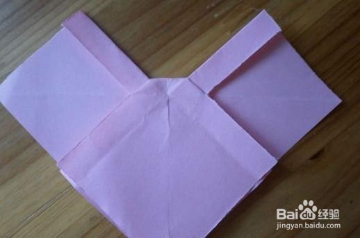 手工蝴蝶结折纸教程