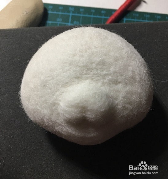 教你如何用羊毛制作熊猫挂件